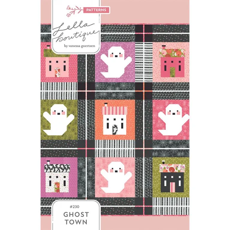Ghost Town quilt pattern by Lella boutique