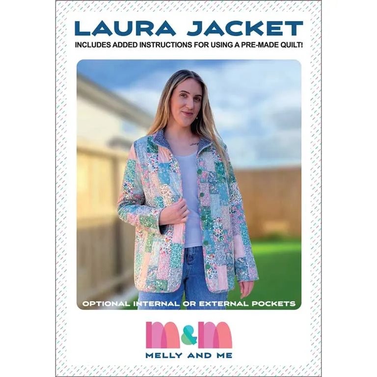Laura Jacket Paper Pattern by Melly and Me