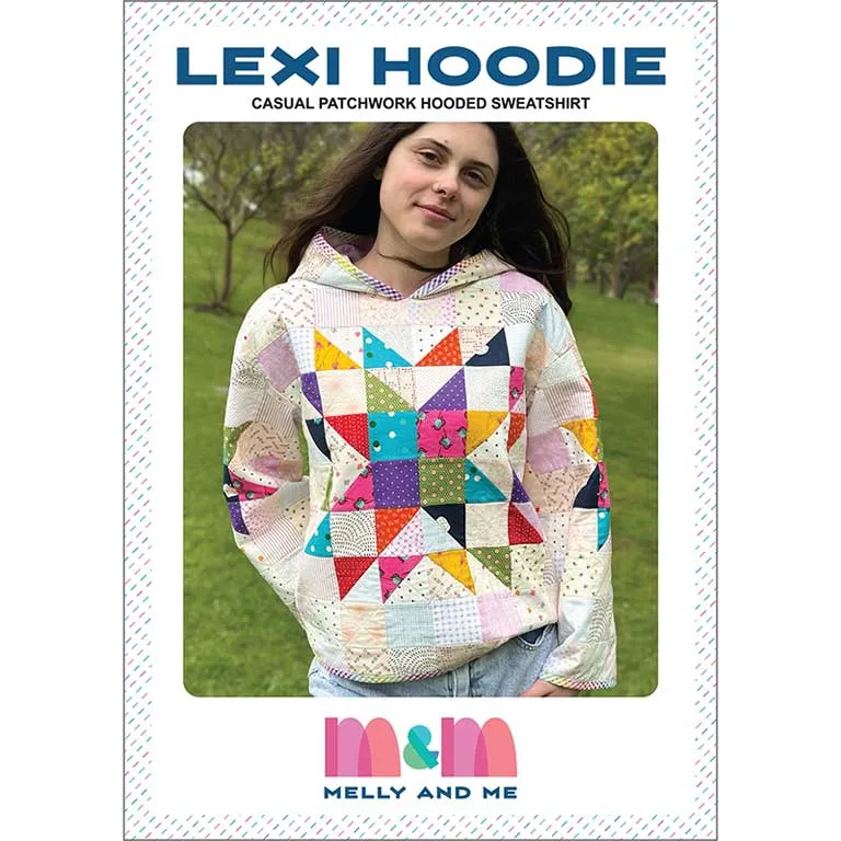 Lexi Hoodie paper pattern by Melly and Me